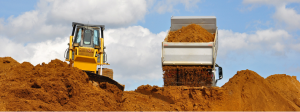 Lieferung Schüttgüter Kies und Sand , Baumaterial Steinmehl und Betonrecycling kaufen